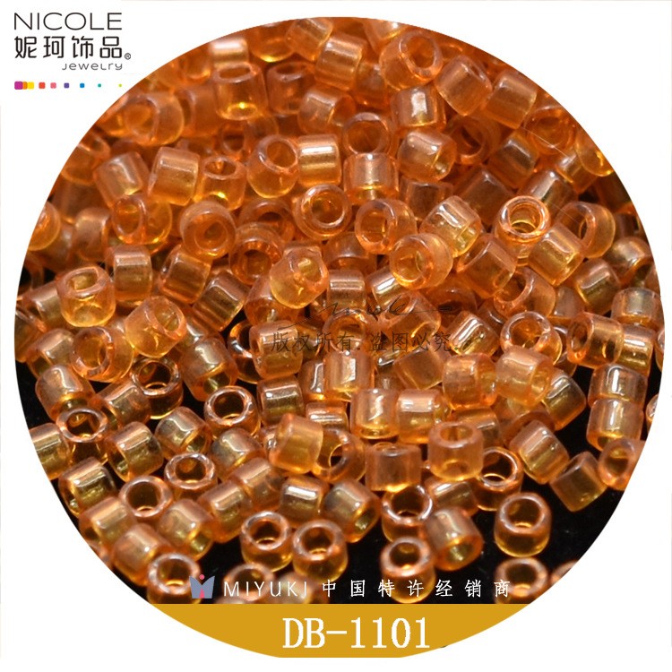 日本进口miyuki御幸古董珠【14色透明系列一】10g散珠 妮珂饰品串珠珠子散珠琉璃珠详情10