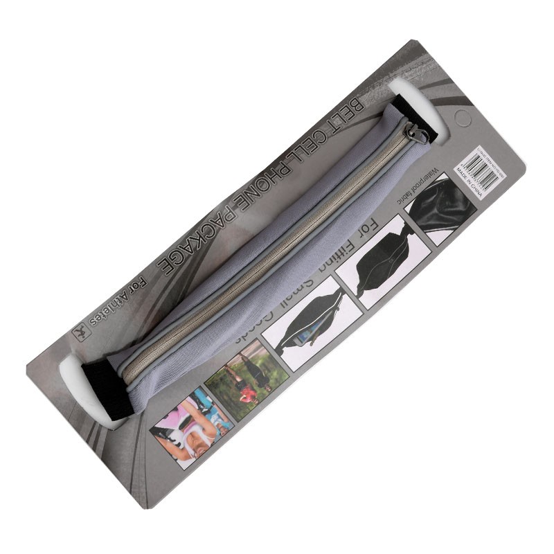 In-stock invisible sports waist bag, outdoor running phone belt, elastic waterproof fitness cycling phone case, reflective pic 2