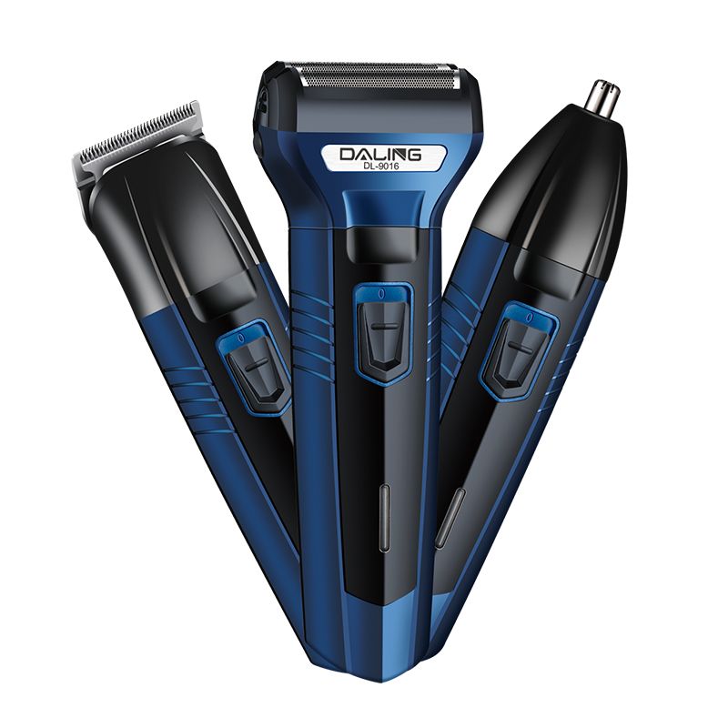 DALING-9016 Reciprocating electric rechargeable Razor, three-in-one multi-functional Hairdresser and nose hair remover for export wholesale