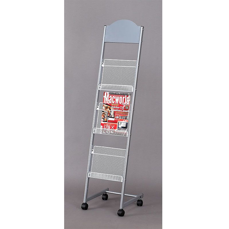 杂志架报刊架期刊架书报架移动杂志架展示架广告架产品图