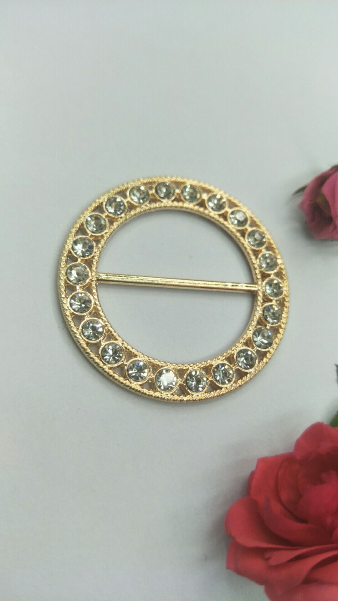 2021爆款 雾金衣角扣 合金圆档扣鞋服配件饰扣  风衣外套毛衣腰带装饰扣 皮带扣详情图4