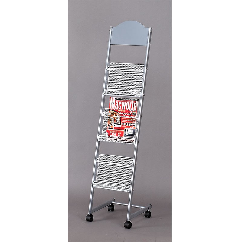 杂志架报刊架期刊架书报架移动杂志架展示架广告架详情图4