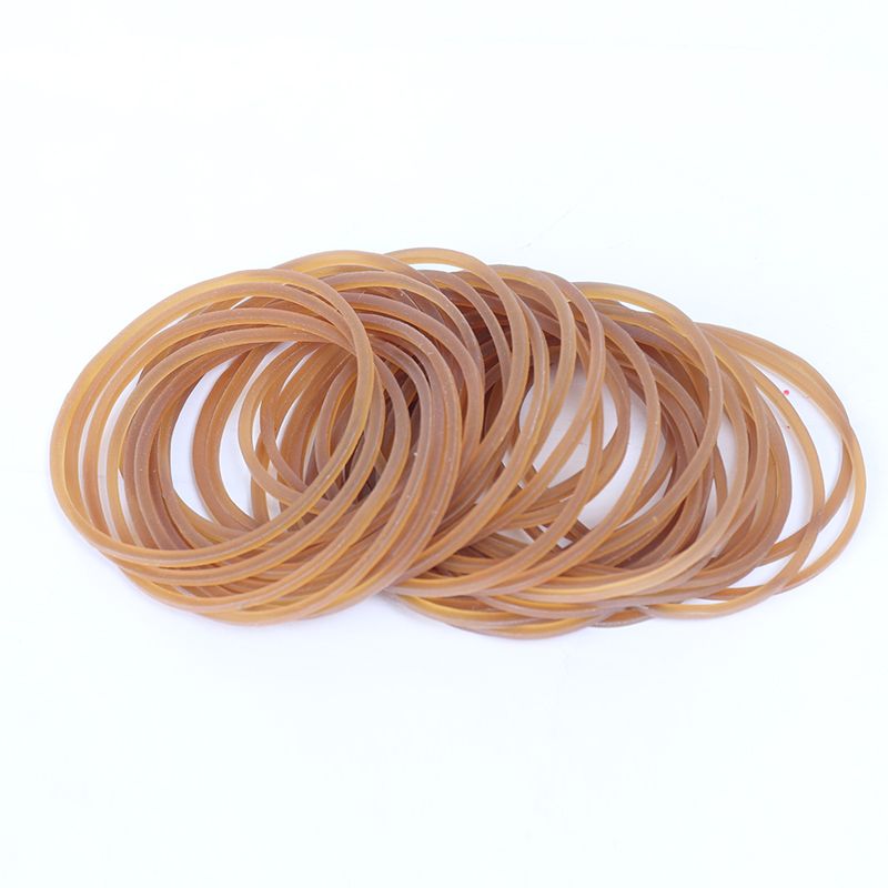 橡皮筋高弹力耐用 扎钱皮筋黄色牛皮筋耐高温烫发橡胶圈工业橡筋556