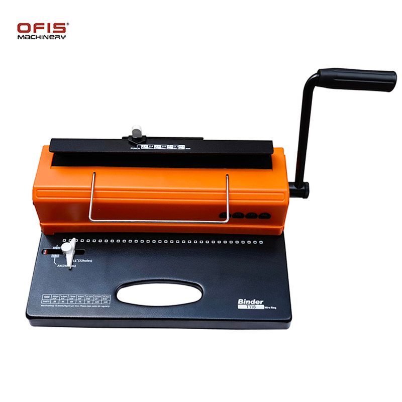 双线圈装订机/铁圈装订机/笔记本挂历装订机产品图
