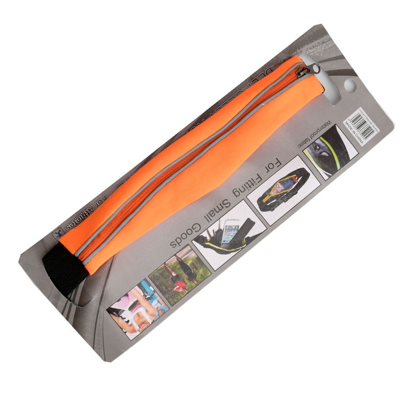 In-stock invisible sports waist bag, outdoor running phone belt, elastic waterproof fitness cycling phone case, reflective pic 3