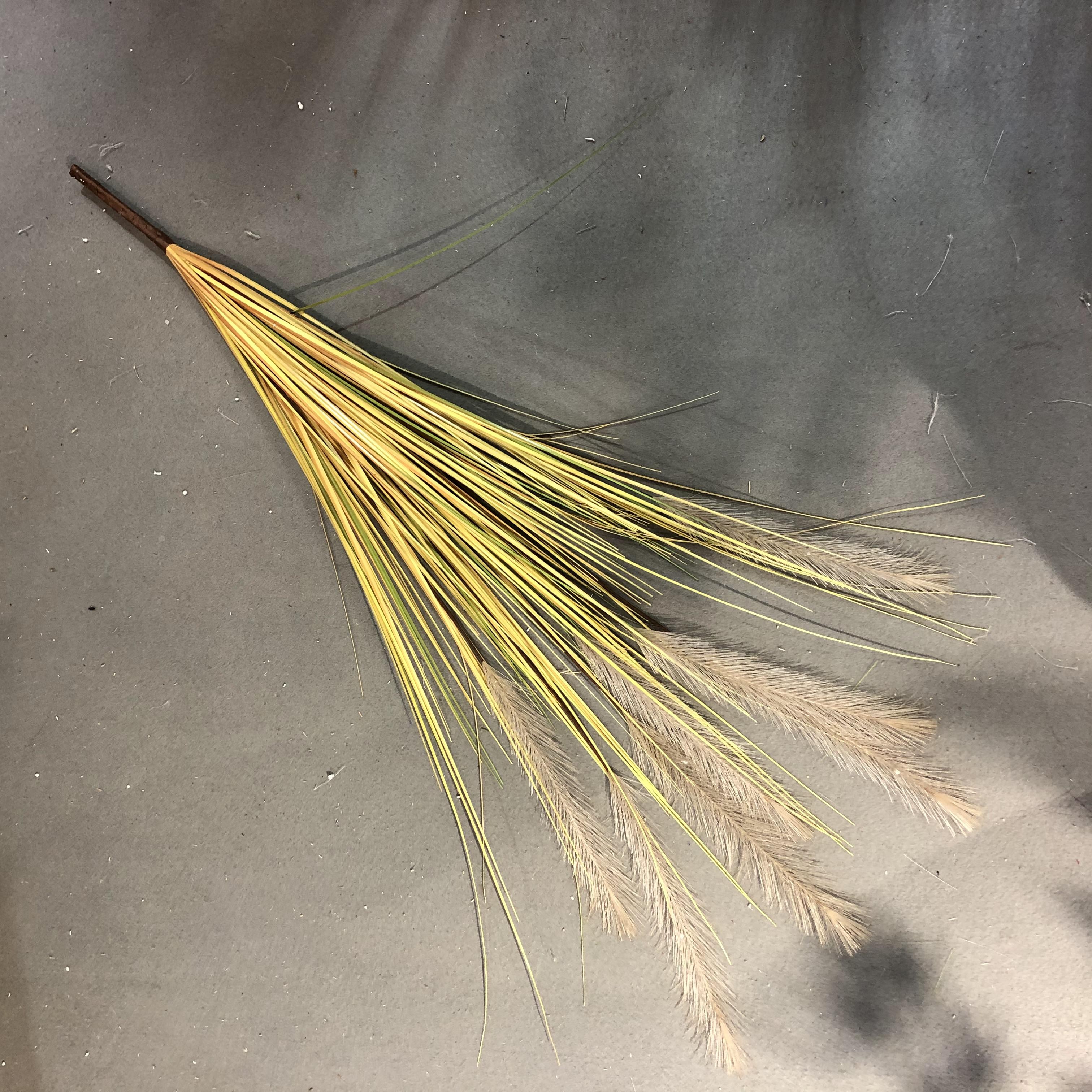 Artificial reeds, dog tails, onion grass, artificial flowers, large plant bonsai, Nordic decorative potted plants, indoor floor-standing green plants pic 14