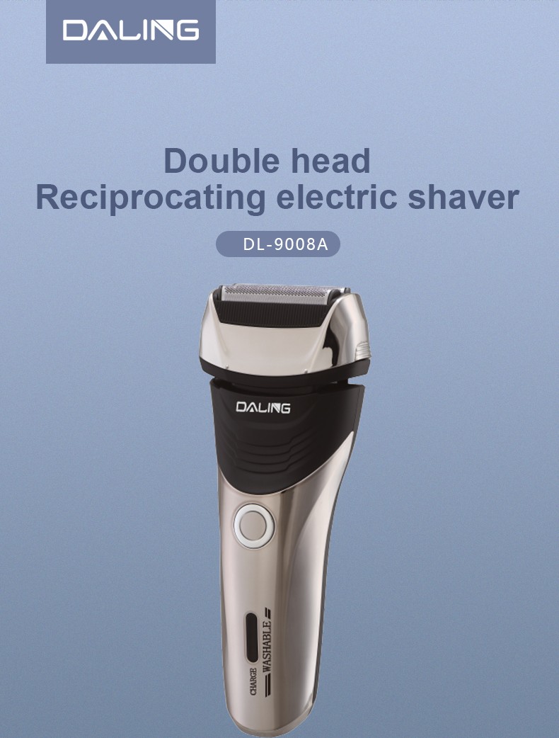 DALING-9008A electric shaver, reciprocating razor, rechargeable men's beard razor, wholesale for export detail image 1