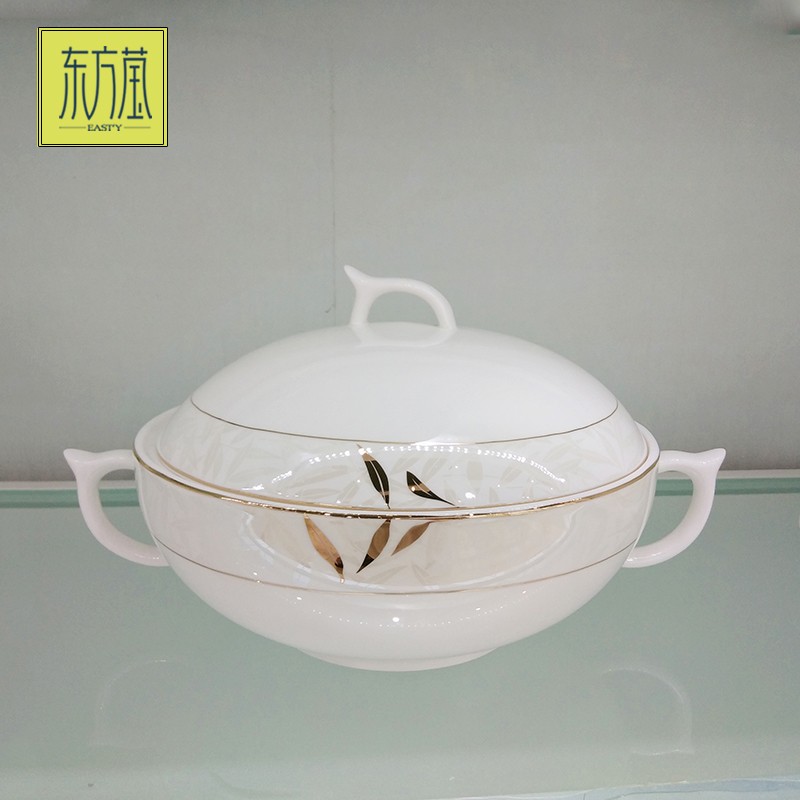 Ceramic tableware includes gift bowl sets, bowl sets, plate and dish sets, dowry bowls, home light luxury tableware sets, plate and bowl sets detail image 10