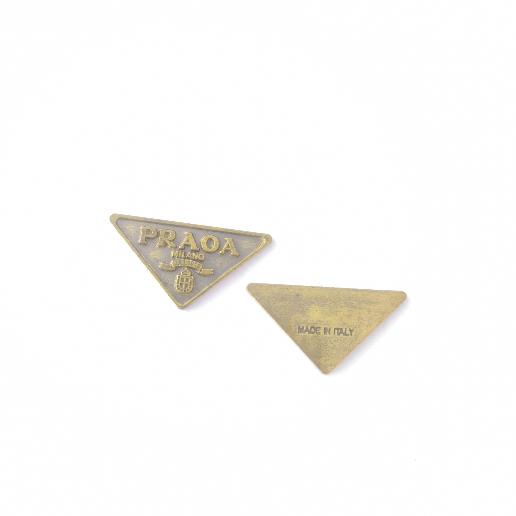 EZ00251三角形凹槽印字母PRAOA