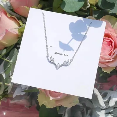 Beautiful Meaning Exquisite Design With Your Antler Necklace Along The Way