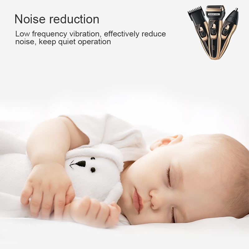 DALING-9007 Three-in-one Shaver, Reciprocating Multi-functional electric Hairdresser, Nose hair Razor, rechargeable razor, Cross-border wholesale details Picture