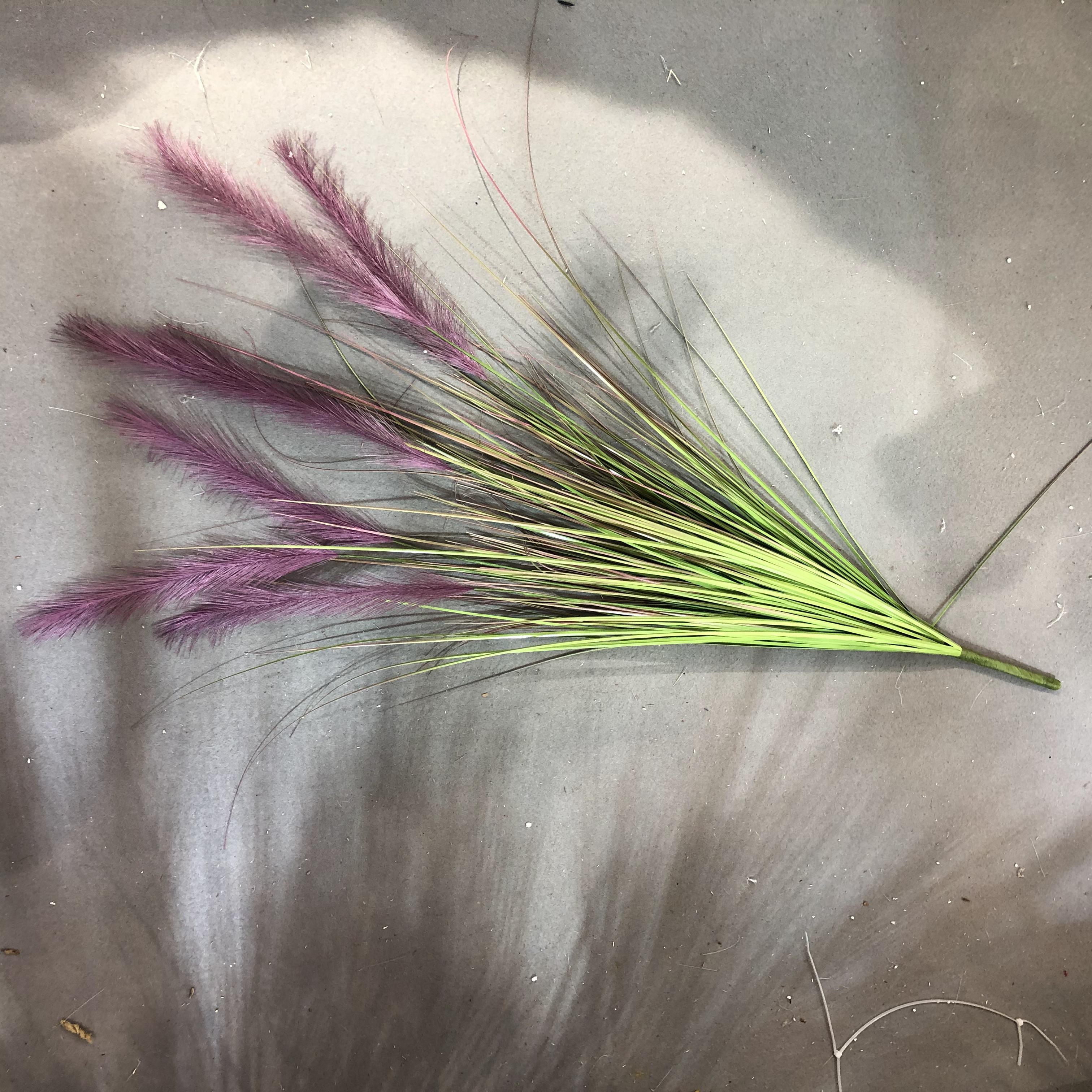 Artificial reeds, dog tails, onion grass, artificial flowers, large plant bonsai, Nordic decorative potted plants, indoor floor-standing green plants pic 10