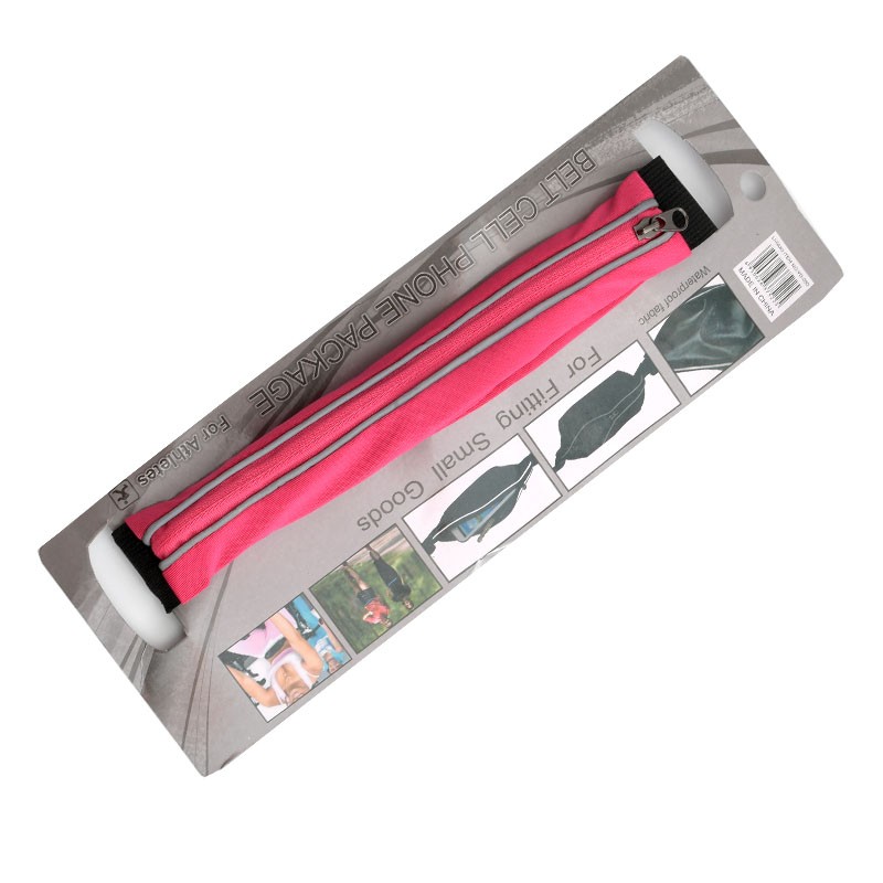 In-stock invisible sports waist bag, outdoor running phone belt, elastic waterproof fitness cycling phone case, reflective pic 4