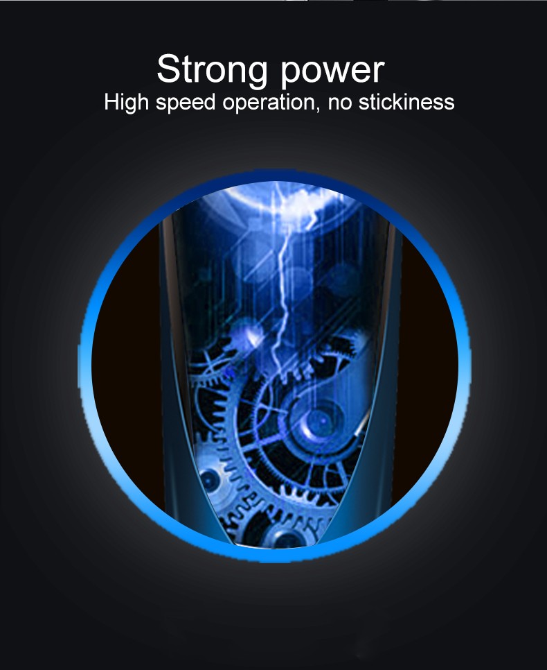 DALING-9009 Reciprocating electric rechargeable razor, three-in-one multi-functional hairdresser and nose hair remover for export wholesale detail image 6