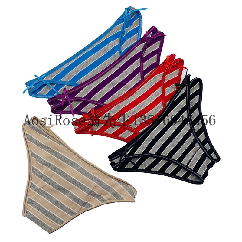 Seamless Underwear Women's Cotton Antibacterial Graphene Summer Middle Waist Little Girls Cotton Thin Japanese Triangle Shorts Head K058