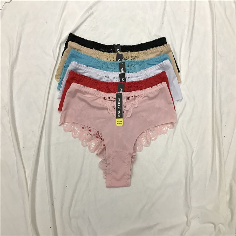 Seamless Underwear Women's Cotton Antibacterial Graphene Summer Middle Waist Little Girls Cotton Thin Japanese Triangle Shorts Head K028