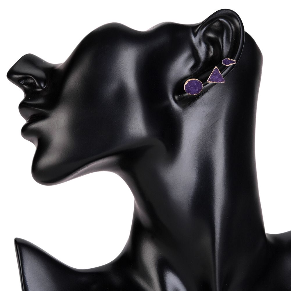 earrings合金镶钻水钻树叶流苏耳环女网红气质派对耳饰品欧美产品图