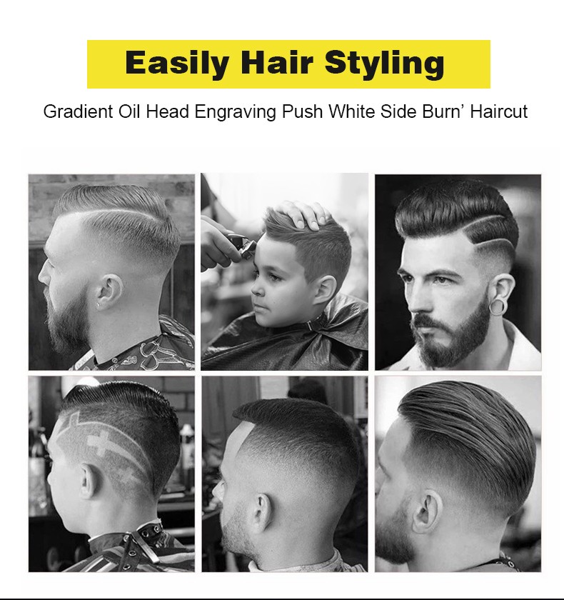 DALING-1130 Hair Clipper with wire, electric clipper, adult hair razor, special plug-in classic wine red for hair salons and barber shops, wholesale for export detail image 2