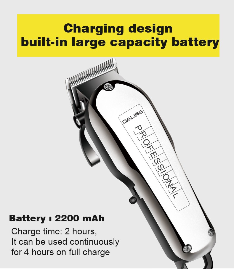 DALING-1162 Oil-head engraved electric clippers, hair clippers, professional hair salon hair scissors, gradient hair clippers, trimming edges, wholesale of electric clippers and electric clippers for shaving heads detail image 8