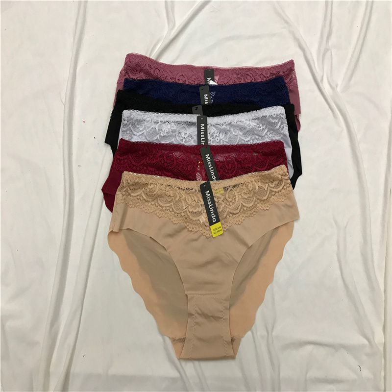 Seamless underwear for women, pure cotton, antibacterial graphene, summer mid-waist for young girls, all-cotton thin Japanese-style triangular shorts, K026
