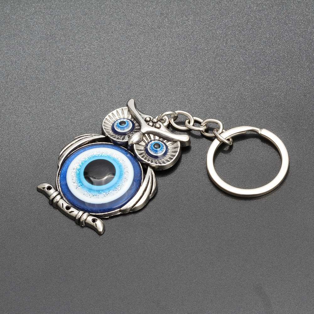 Alloy keychain Owl Series of mixed styles 9