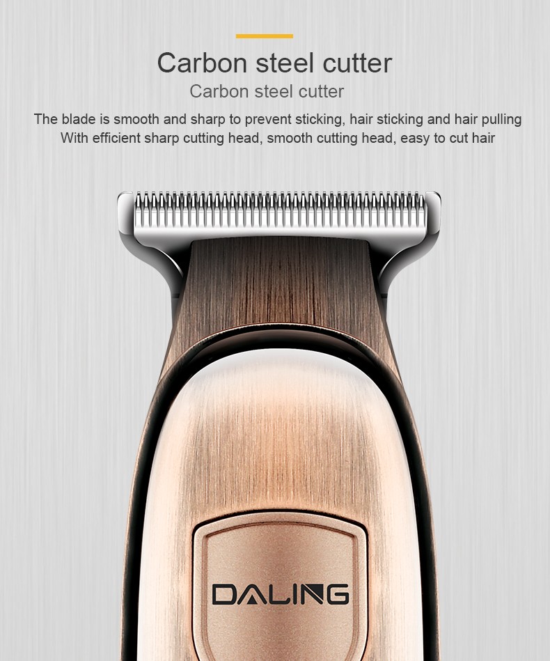 DALING-1212 hair clippers, professional adult and children's electric hair clippers, baby hair clippers, hair clippers, tools, washable blade heads, LED display, wholesale for export detail image 4