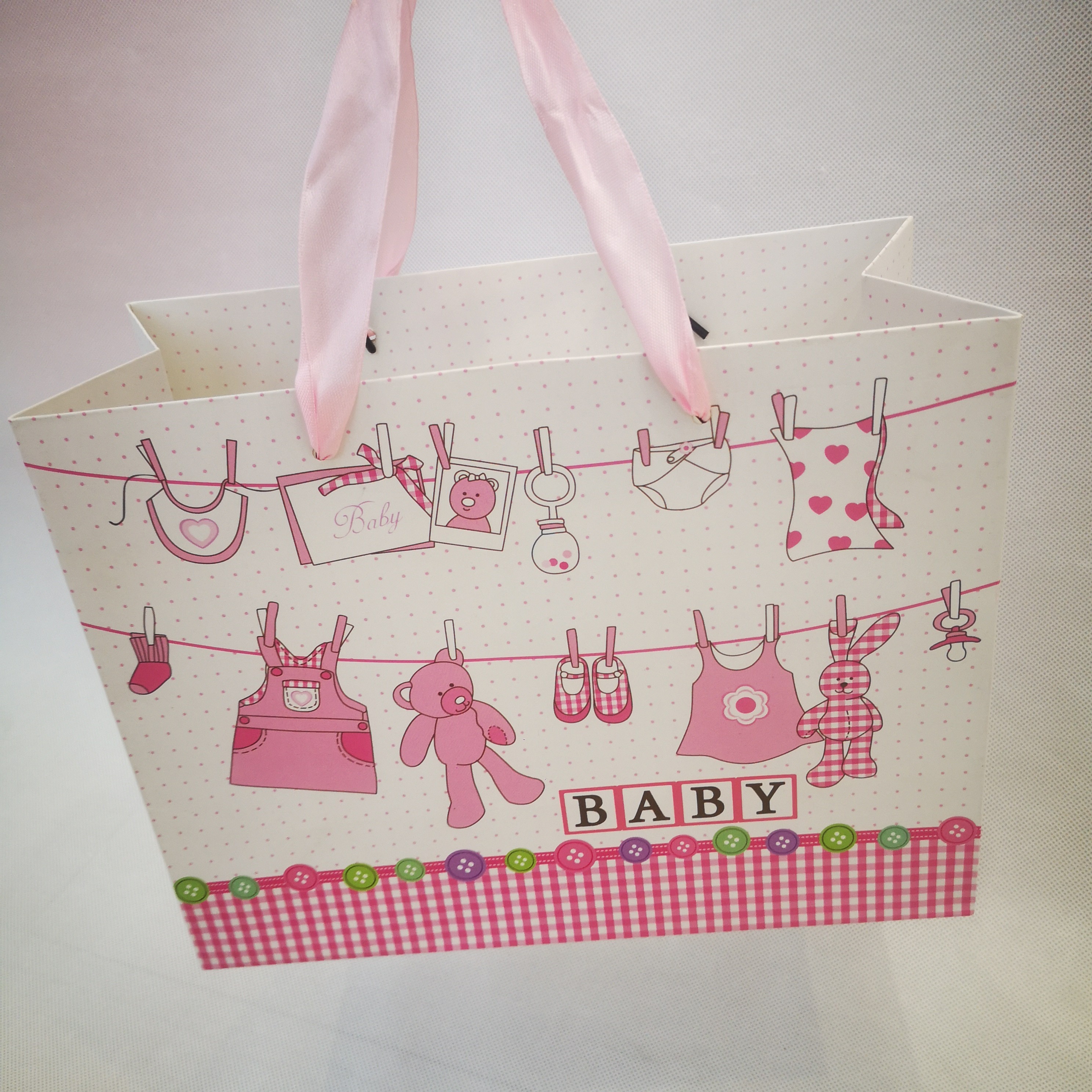 儿童大号礼品袋生日礼物袋子宝宝周岁衣服包装袋婴儿满月礼盒空袋详情4