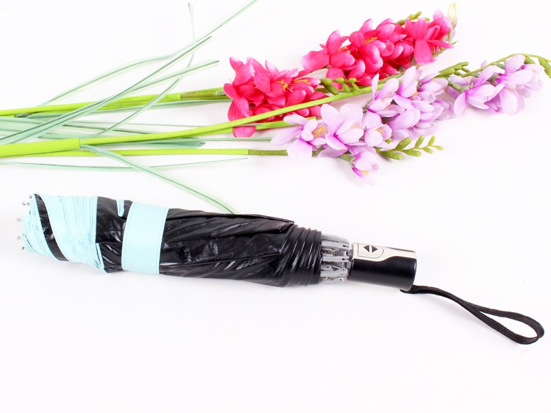 Creative umbrella, fully automatic Korean version reverse umbrella, portable folding UV umbrella detail image 6