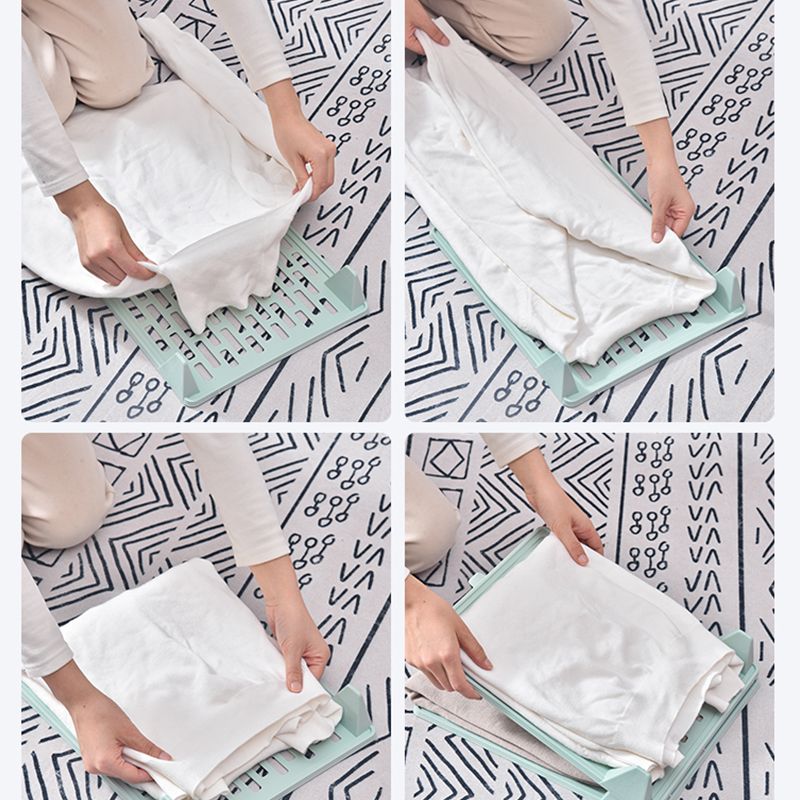 Large household space clothes folding and storage, lazy clothes folding board, quick folding board, lazy corner wholesale size 29*36*5 Application Scenario