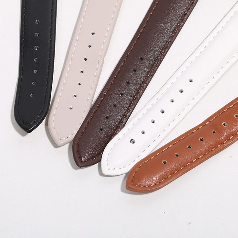 The new men's fashion watch with a leather strap, a simple digital dial quartz watch, and a European and American style business wristwatch Specification image