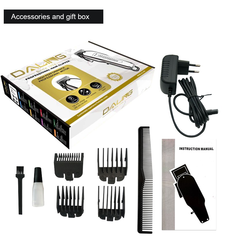 DALING-1162 Oil-head engraved electric clippers, hair clippers, professional hair salon hair scissors, gradient hair clippers, trimming edges, wholesale of electric clippers and electric clippers for shaving heads detail image 11