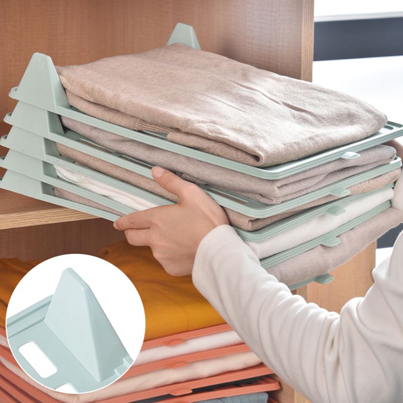 Large household space clothes folding and storage, lazy clothes folding board, quick folding board, lazy corner wholesale size 29*36*5 Specification drawing