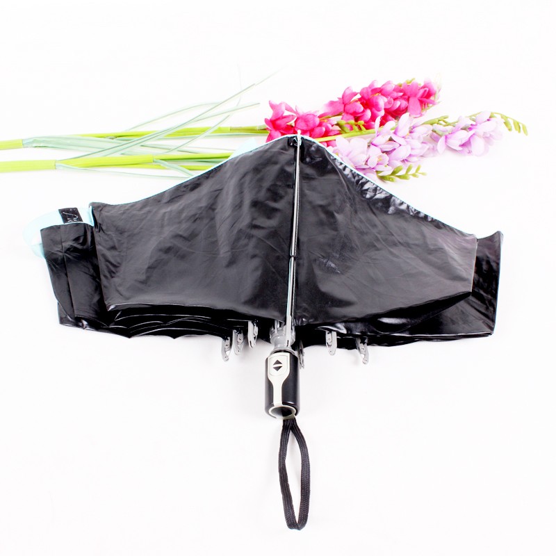 Creative umbrella, fully automatic Korean version reverse umbrella, portable folding UV umbrella detail image 5