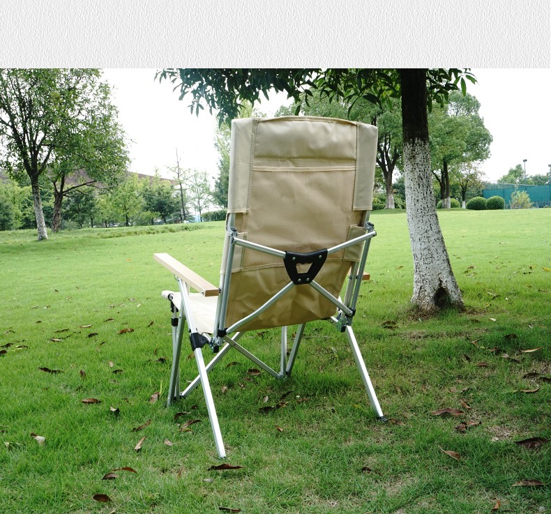 户外厂家直销折叠椅方便携带铝合金蛋卷椅野餐露营烧烤 详情9
