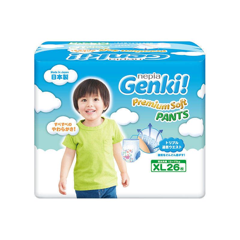 妮飘Genki婴儿拉拉裤(XL) 26片装详情图2