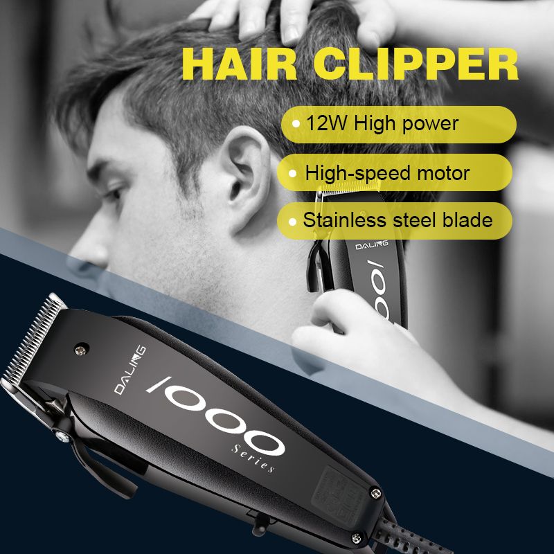 DALING-1128 Hairdresser with wire, professional electric clipper, household children's electric clipper, adult and baby razor, wholesale for foreign trade