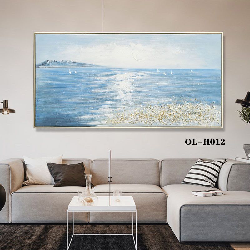 Modern Jet Painting Living Room Decorative Painting Horizontal Version Atmospheric Simple Sofa Background Wall Hanging Painting Bedroom Superimposed Creative Mural Hotel Specification drawing