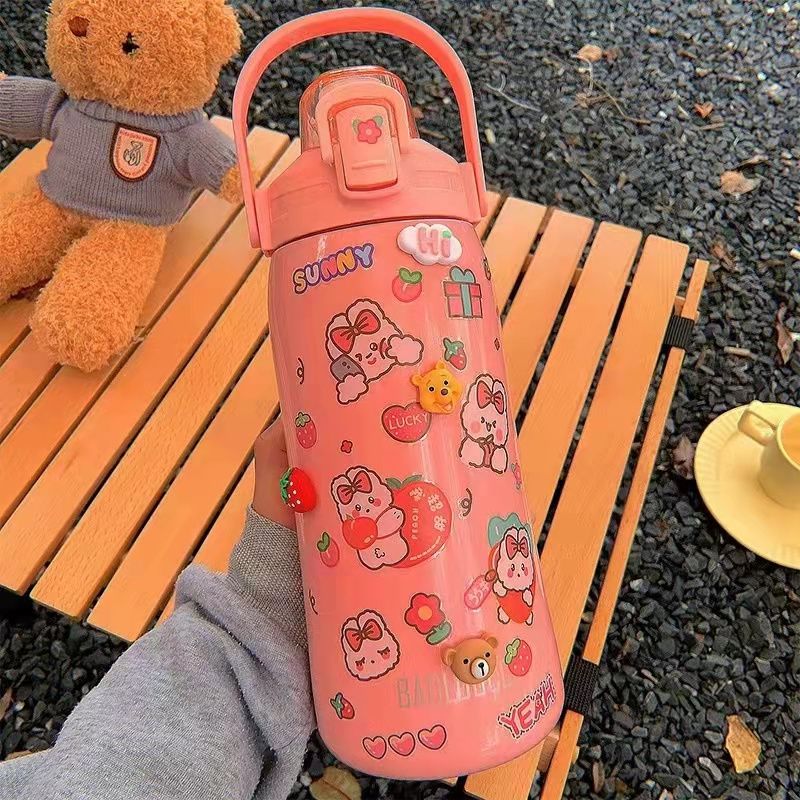 不锈钢真空保温保冷杯男女士子弹头水杯26