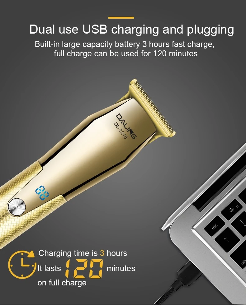 DALING-1218 Hair Clipper, electric hair Clipper, rechargeable electric hair razor, electric hair clipper, special hair clipper tools for hair salons and barber shops, hair clipper, hair straightener, wholesale for export detail image 5