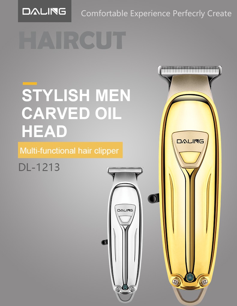 DALING Hair clipper Engraving Oil Head Electric Hair Clipper Daling -12 13 Professional hair salon hair clipper rechargeable electric hair clipper shaving head Magic tool Electric Hair shaver detail image 1
