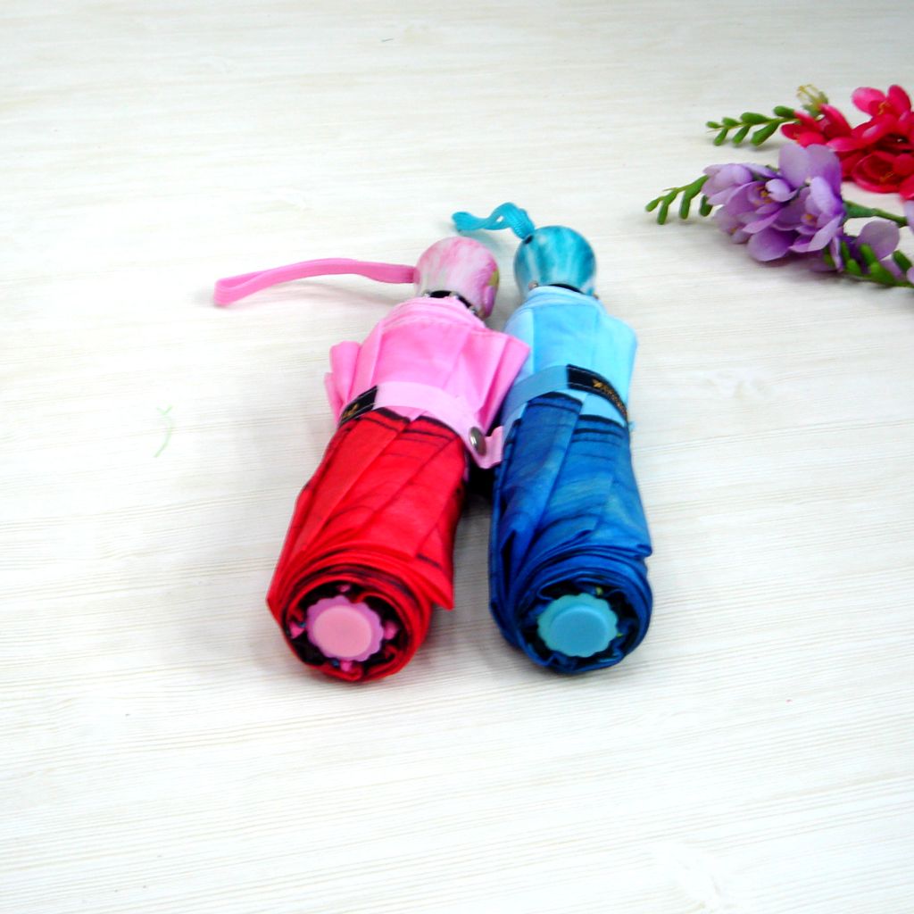 European and American creative digital printed butterfly umbrella, all-weather automatic umbrella, original export order Specification image
