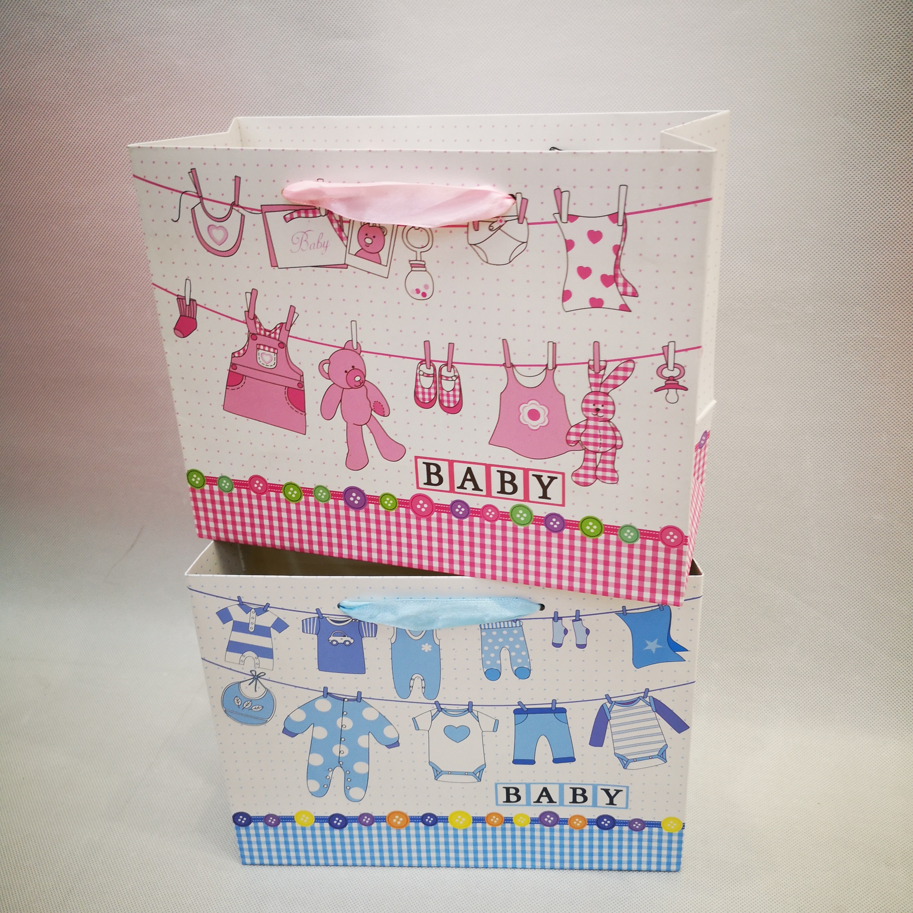 儿童大号礼品袋生日礼物袋子宝宝周岁衣服包装袋婴儿满月礼盒空袋详情1