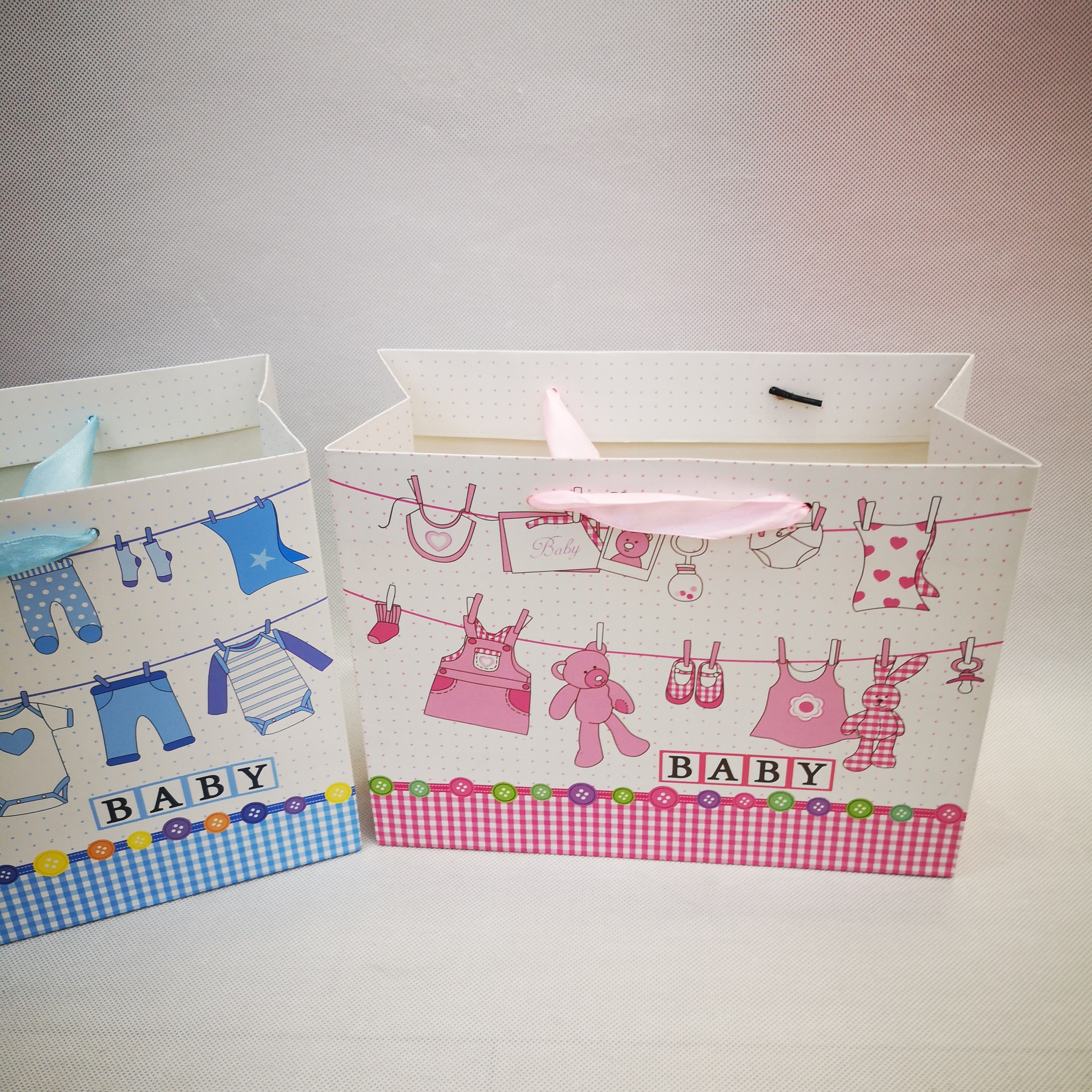 儿童大号礼品袋生日礼物袋子宝宝周岁衣服包装袋婴儿满月礼盒空袋详情6