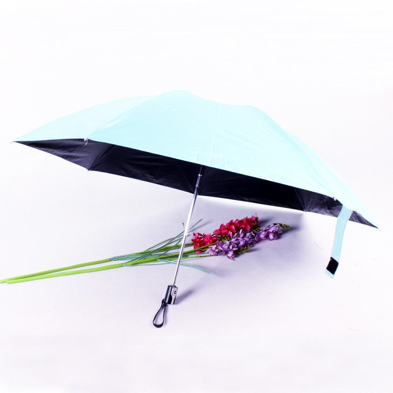 Creative umbrella, fully automatic Korean version reverse umbrella, portable folding UV umbrella detail image 2