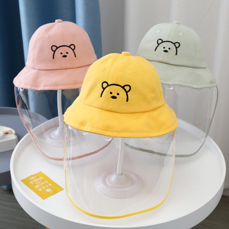 Baby anti-droplet cap Spring and Autumn book male and female babies can be detachable epidemic prevention fisherman cap task 14 thumbnail
