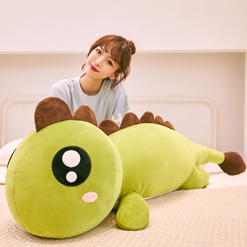 Dinosaur plush toy doll, bed for children to soothe and sleep, large pillow, doll, birthday gift for men Application Scenario