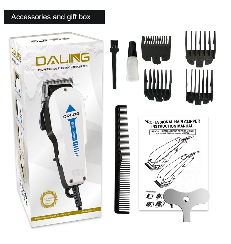 DALING-1112 Hair Clipper, electric hair clipper, Hairdressing scissors, electric hair clipper, Hair salon hair clipper, special wire electric hair clipper for barber shops detail image 11