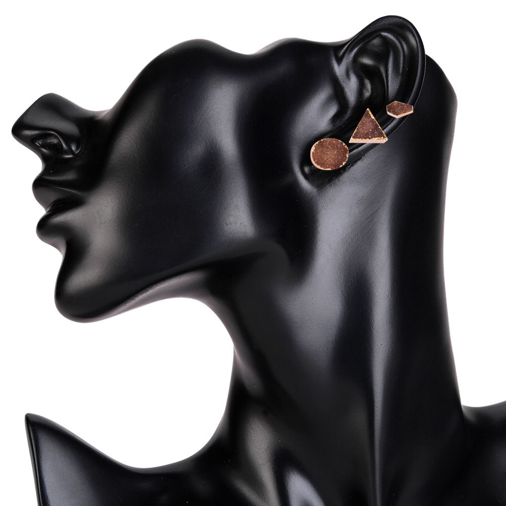 earrings合金镶钻水钻树叶流苏耳环女网红气质派对耳饰品欧美图