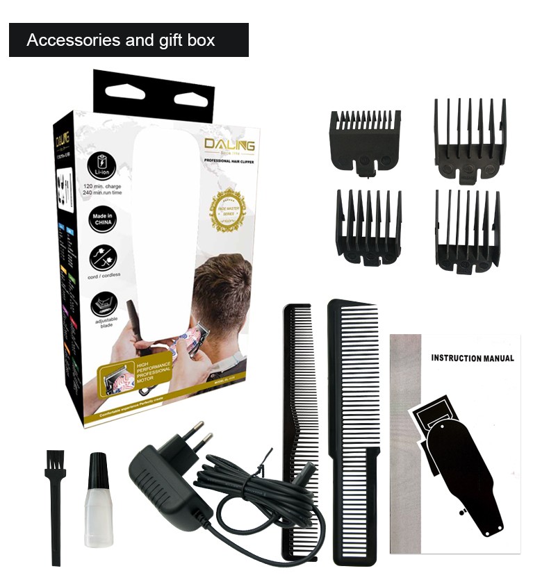 DALING-1170 Oil-head electric clipper, Hair clipper, professional hair clipper, hair scissors, high-power hair clipper, hair clipper for export wholesale detail image 11