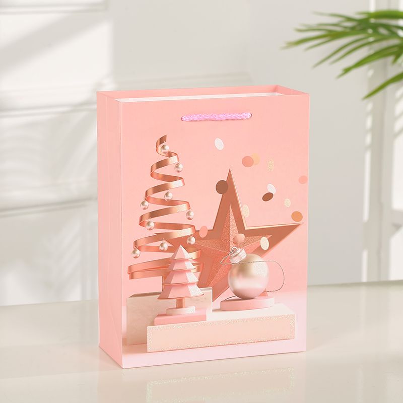 2021圣诞新款平面撒粉礼品袋8558-3XS